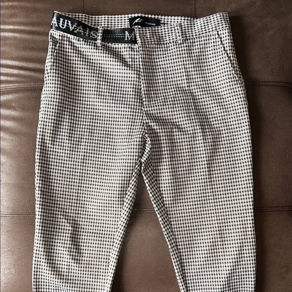 MAUVAIS Signature Check Pants